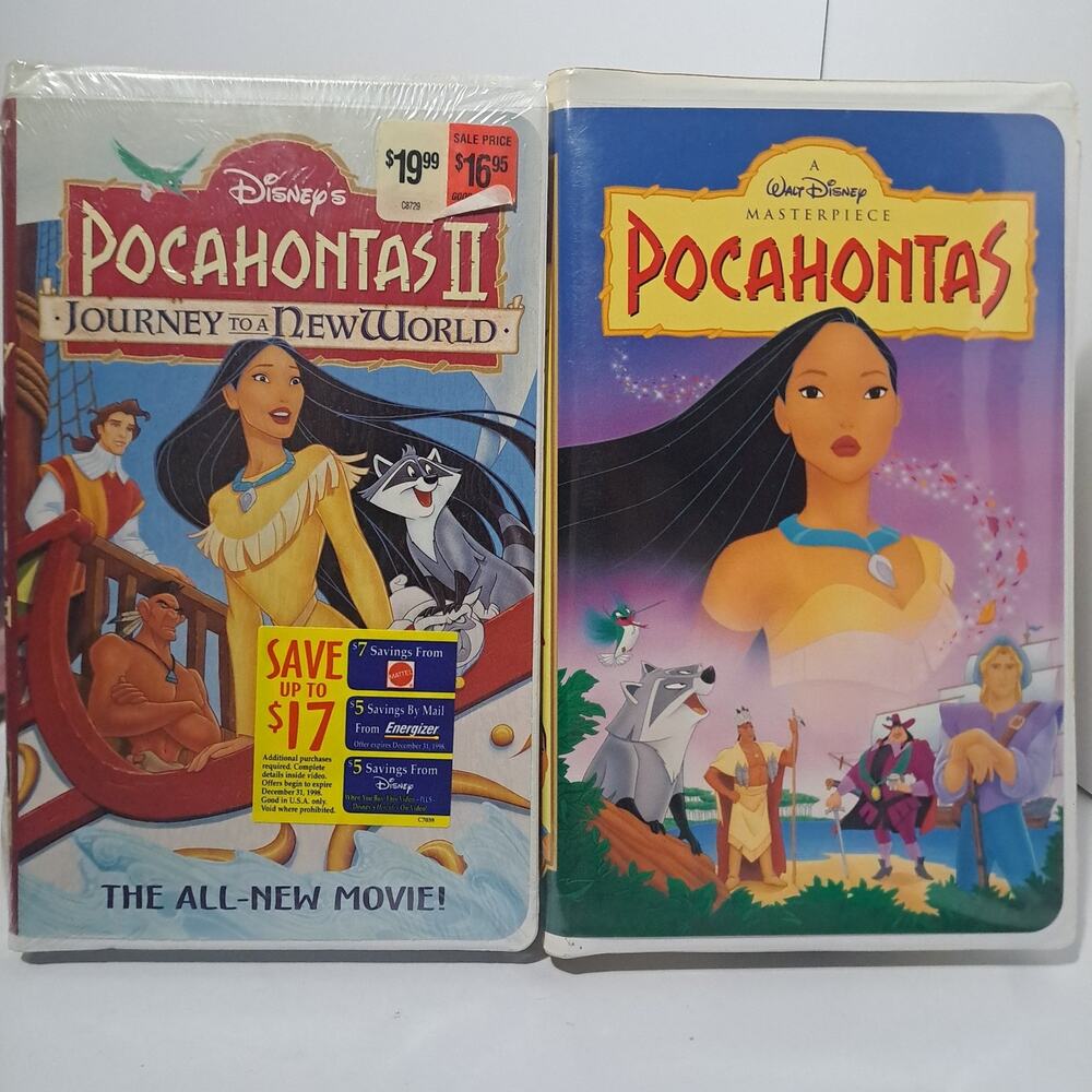 Pocahontas VHS Duo